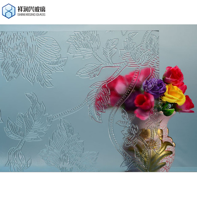 Serviço pós-venda de 5 anos e vidro com padrão de 3-10 mm/vidro figurado/vidro laminado transparente