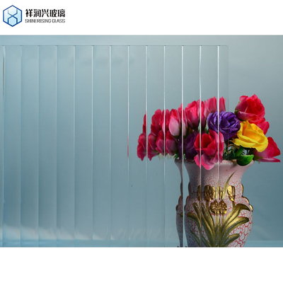 Extra Clear 5mm Pattern Glass para janela plana e divisória Melhorar o apelo estético
