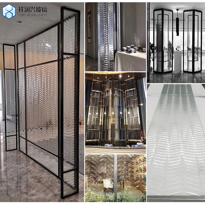 6mm fio Qingdao Shinerising com padrão de vidro fio perfeito para a construção de camadas demanda