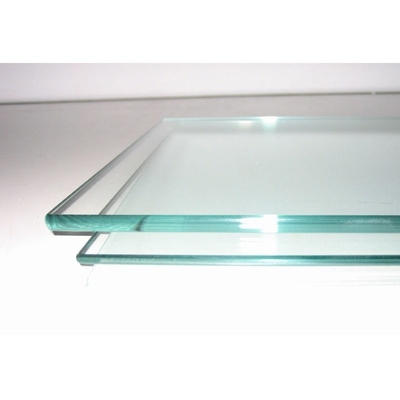 Vidro único com fio 5 mm 6 mm 10 mm 16 mm espesso Vidro transparente temperado sob medida para construção