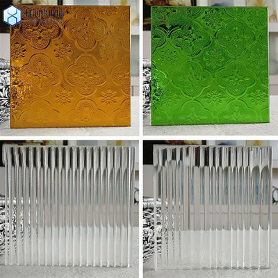 Painéis de vidro laminados de padrão flutuante claro personalizados para transformação interna