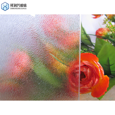 3mm 4mm 5mm Vidro transparente e de bronze Flora Nashiji Karatachi Moru Vidro padronizado Vidro plano