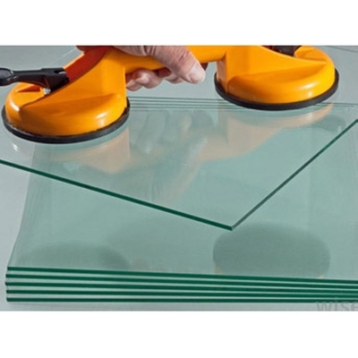 8 mm vidro temperado congelado balustrada sem enquadramento trilhas de escada com técnica laminada
