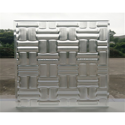 Material de construção 3-8mm vidro refletor de padrão tintado na Mora para grau de aço