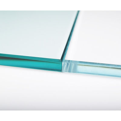 Vidro de ferro baixo de 4 mm, temperado e plano, de alta resistência química, para construção monolítica