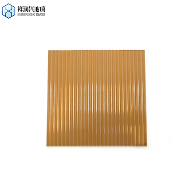 Float Glass Transparent Patterns Tempered Silk Screen Printing Home Appliance Panel de vidro