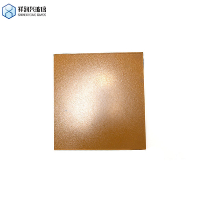 Chuva/Diamante/Água Arte Química Decorativa Vidro Prensado Temperado Qingdao Padrão Vidro Marrom em Relevo