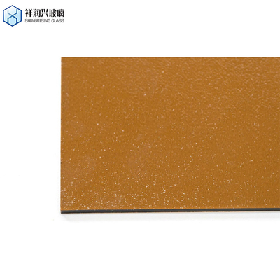 Chuva/Diamante/Água Arte Química Decorativa Vidro Prensado Temperado Qingdao Padrão Vidro Marrom em Relevo