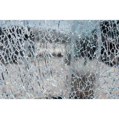 6mm 8mm 10mm 12mm Modern Tempered Glass Dining Table Top com padrão GB15763.2-2005