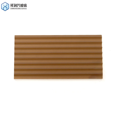 3 mm-8 mm de vidro em relevo para mobiliário e porta de parede interior