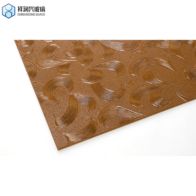 Produto principal Vidro em relevo de 5 mm marrom laminado para vidro de padrão de Qingdao 2023