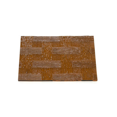 Mayflower Rose Oceanic Night Pearl Design Figure Vidro com padrão marrom 3mm 4mm 5mm Personalizado