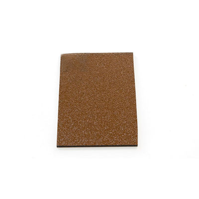 Padrão de pontos de chuva estilo Qingdao Padrão de vidro em folha de vidro em forma de vidro Marrom Vidro em relevo