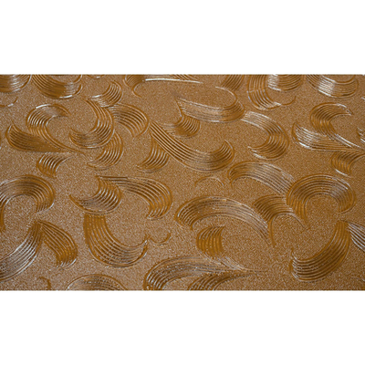 Estrutura sólida 2mm-10mm Grey Glod Ultra Clear Painel de vidro Moru para porta de divisória Janela Marrom Vidro em relevo Vidro de segurança
