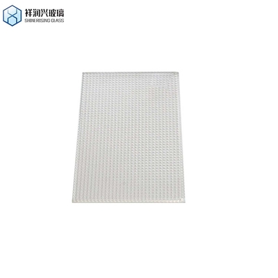 Espessura Demand Extra Clear Hot Melt Patterned Glass para decoração Grande demanda