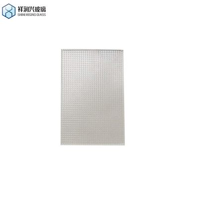 Espessura Demand Extra Clear Hot Melt Patterned Glass para decoração Grande demanda