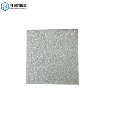Impressão de padrão de peixe de combate decorativo de vidro único com fio para decoração de hotéis de escritório em casa