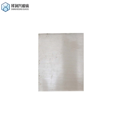 Vidro reforçado transparente personalizado 2440X4200mm com logotipo e vidro personalizado com padrão