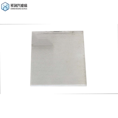 Vidro reforçado transparente personalizado 2440X4200mm com logotipo e vidro personalizado com padrão