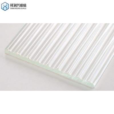 6 mm 6,8 mm vidro transparente com fio Qingdao com padrão Diamante/Cristal/Chinchilla/Nashiji