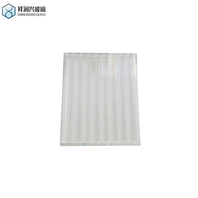 6 mm 6,8 mm vidro transparente com fio Qingdao com padrão Diamante/Cristal/Chinchilla/Nashiji