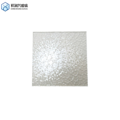 Vidro transparente de âmbar com padrão de 6 mm fio de vidro Qingdao para construção de edifícios