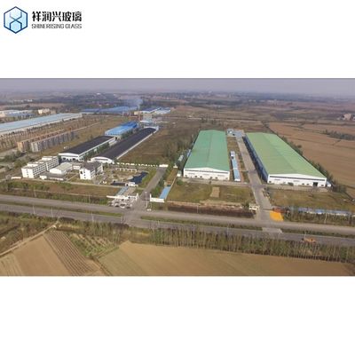 Vidro temperado interior para escada espiral 3mm-19mm Espessura GB15763.2-2005 Standard