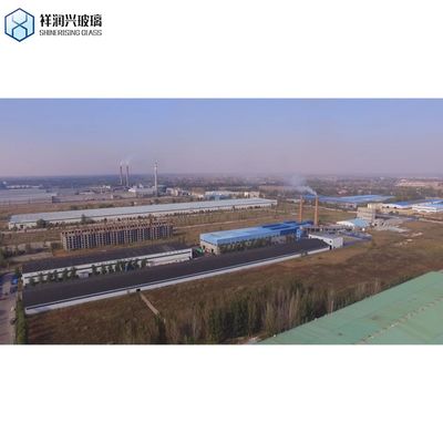 Vidro temperado interior para escada espiral 3mm-19mm Espessura GB15763.2-2005 Standard