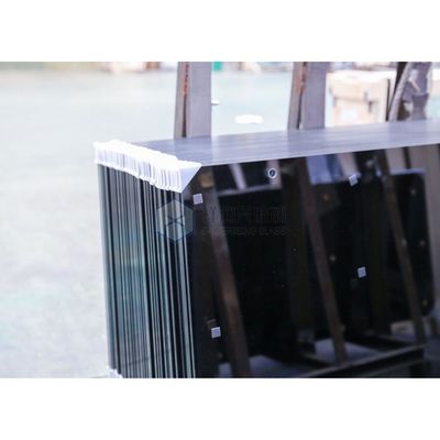 Vidro laminado para construção, fisicamente temperado, certificado pela SGS e duradouro