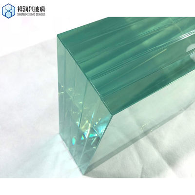 Vidro laminado temperado com certificação CE para painel solar de aparência ultrabranca e clara