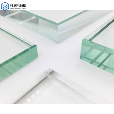 Customize cristal vidro ultra-claro de alta transparência círculo forma redonda vidro temperado