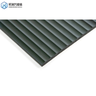 Vidro de padrão com fio de 3mm-8mm claro e colorido para construção de vidro plano de Qingdao