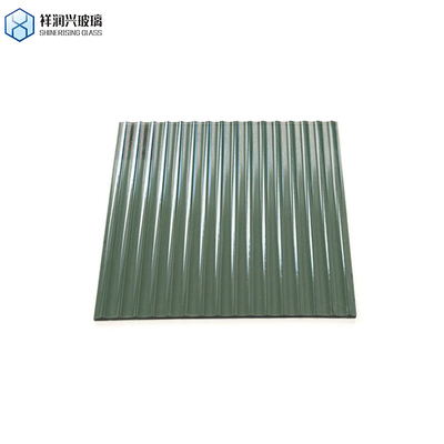 Vidro de padrão com fio de 3mm-8mm claro e colorido para construção de vidro plano de Qingdao