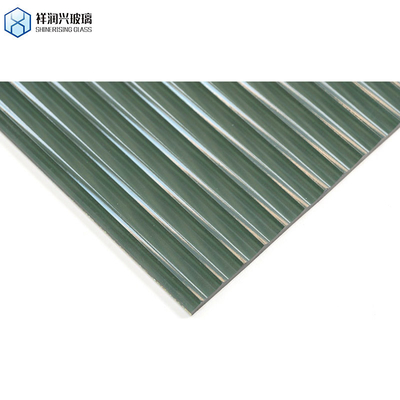 Vidro de padrão com fio de 3mm-8mm claro e colorido para construção de vidro plano de Qingdao