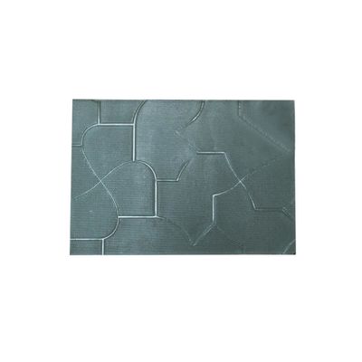 Vidro temperável de padrão de figuras cinzento brilhante vidro de padrão claro/vidro artístico com certificado ISO