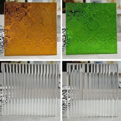 Mistlite verde de bronze plano claro/Nashiji/Diamante/Karatachi/Moru/Flora/Oceânico/Cristal/Aqualite/Tecido/Mayflower/Rain/Kim Bisa/Juguang Padrão de vidro figurado