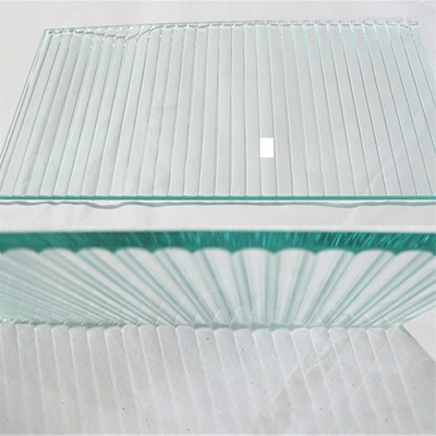2100mm X 2440mm Tamanho Estrutura sólida Moru transparente Vidro figurado Padrão de vidro Certificado ISO