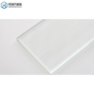 Flat Australia Tempered Safety Privacy Decorative Clear Low Iron Toughenable Pattern Door Glass (Vídeo de porta com padrão resistente)