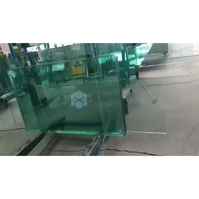 Vidro temperado de segurança transparente 3 5 7 9 11 mm Fragmento Estado III Tempo de entrega 1-3 semanas