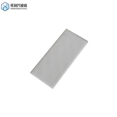 Vidro laminado de vidro único com fio curvo temperado para guincho de escada em espiral