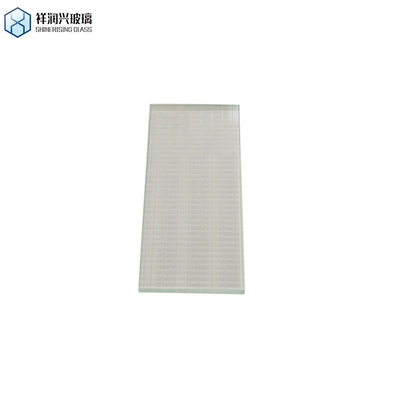 2-19 mm painel solar de ferro baixo ultra-claro vidro temperado para edifícios decorativos com fios