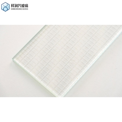 2-19 mm painel solar de ferro baixo ultra-claro vidro temperado para edifícios decorativos com fios