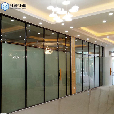 Vidro à prova de balas laminado PVB temperado de 8 mm para varanda, janela, porta, sala de banho