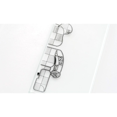 Vidro decorativo de alta demanda para material de construção 6.38/8.38/10.38 mm Temperado