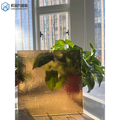 Vidro Euro Bronze/Grey Tinted Moru/Pattern Glass para Construção de Sistemas como o principal cliente