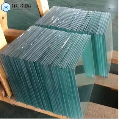 Vidro laminado laminado cristalino sólido temperado