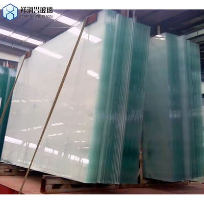 Vidro laminado laminado cristalino sólido temperado