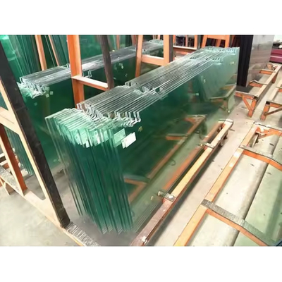 Vidro transparente de flutuação vidro transparente temperado para edifícios espessura 6 mm 8 mm 10 mm