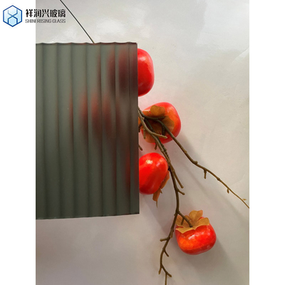 Exterior 3-8 mm Bronce claro Verde Cinza Rolante Tecido Padronizado Figura de Vidro Dureza de Mohs 8
