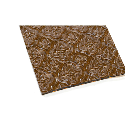 10mm Frigorífico 6mm 5mm Cor Reeded Bronze Claros Padrão Duche Vidro Float Panel Flat